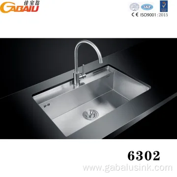 SUS Stainles Steel Single Bowl Handmade Kitchen Sink